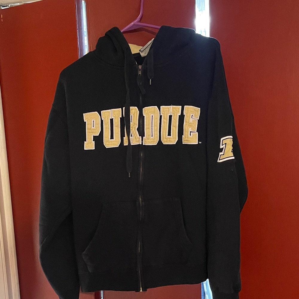 Campus Heritage Black and Cream Hoodie